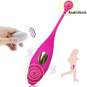 WIRELESS REMOTE CONTROL USB CHARGING VIBRATING EGG FOR WOMEN