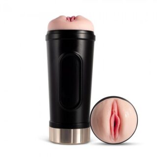 REALISTIC PUSSY VIBRATING MASTURBATOR CUP