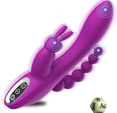 G-Spot Rabbit Anal Dildo-3 in 1