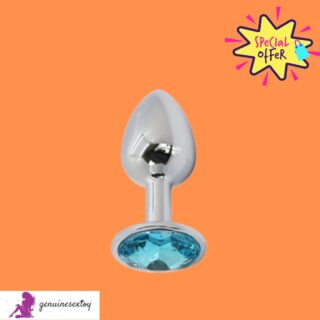 Jewel Stainless Steel Anal Plug