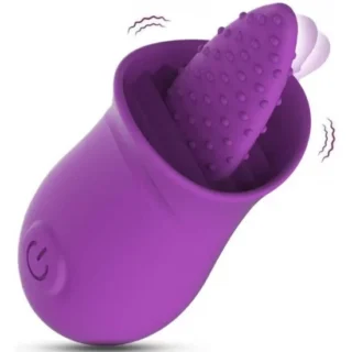 TONGUE VIBRATOR WITH 10 VIBRATION MODES