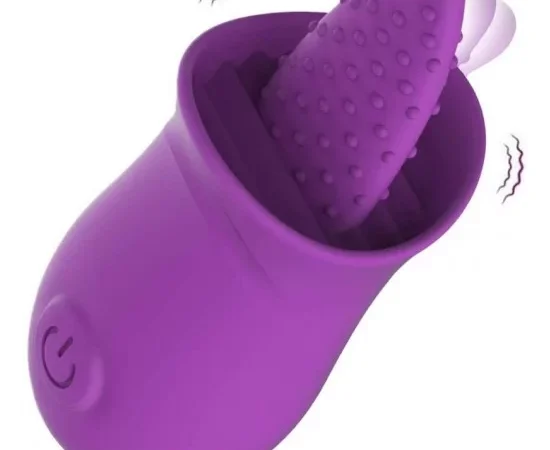 TONGUE VIBRATOR WITH 10 VIBRATION MODES