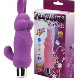 Rabbit Shape G-Spot Vibrator Sex Toy