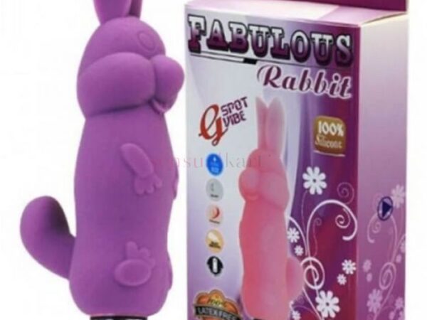 Rabbit Shape G-Spot Vibrator Sex Toy