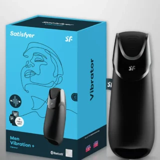 Satisfyer Men Vibration+ App Controlled Masturbator