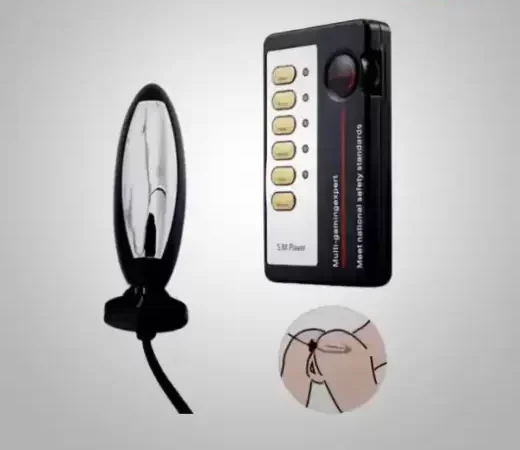 Electric Shock Pulse Anal Butt Plug